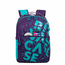 Rucsac zilnic RivaCase Heide, 15.6", Poliester, Violet/Acvamarin, 3 image