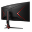 34" Monitor Gaming AOC CU34G2XP/BK, VA 3440x1440 WQHD, Negru, 3 image