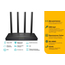 Router fără fir TP-LINK Archer C6U, Negru, 2 image