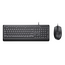 Set Tastatură + Mouse Sohoo KM102, Cu fir, Negru
