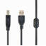Cablu de comunicație Gembird CCF-USB2-AMBM-6, USB Type-A/USB Type-B, 1,8m, Negru, 3 image
