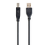 Cablexpert Cablu de date pentru periferice Gembird CCP-USB2-AMBM-15, USB Type-A/USB Type-B, 5m, Negru