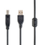 Cablu de comunicație Cablexpert CCF-USB2-AMBM-10, USB Type-A/USB Type-B, 3m, Negru