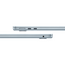 Laptop 13,6" Apple MacBook Air A3240, Sky Blue, M4 with 10-core CPU and 8-core GPU, 16GB/256GB, macOS Sequoia, 3 image