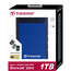 HDD portabil extern Transcend StoreJet 25H3B, 1 TB, Gri/Albastru (TS1TSJ25H3B), 2 image