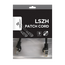 Patch cord Cablexpert PP6A-LSZHCU-0.25M, Cat6A SSTP, 0,25m, Negru, 2 image