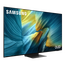 55" OLED SMART TV Samsung QE55S95FAUXUA, 3840x2160 4K UHD, Tizen, Negru, 3 image