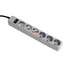 Prelungitor electric Gembird GMB SPG6-B-6C, 6 Prize, 1,8 m, Gri