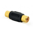 Audio Adaptor Cablexpert A-RCAFF-01, RCA (F) - RCA (F), Negru, 4 image