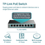 Comutator PoE TP-LINK TL-SG108PE, 4x IEEE 802.3af, 8 image