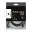 Cablu audio Cablexpert CC-OPT-3M, Toslink - Toslink, 3m, Negru, 3 image