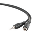 Cablu audio Cablexpert CCA-423, 3.5mm 3-pin (F) - 3.5mm 3-pin (M), 1,5m, Negru, 6 image