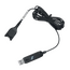 Cablu audio EPOS USB-ED 01, USB Type-A - ED (deconectare ușoară), Negru, 3 image