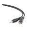 Cablu audio Cablexpert CCA-423-3M, 3.5mm 3-pin (F) - 3.5mm 3-pin (M), 3m, Negru, 2 image