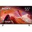 55" LED SMART TV SONY KD55X80LAEP, 3840x2160 4K UHD, Google TV, Negru