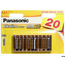 Baterii Panasonic LR03REB, AAA, 20buc., 2 image