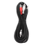 Cablu audio Cablexpert CCA-458-5M, 3.5mm 3-pin (M) - 2x RCA (M), 5m, Negru, 3 image