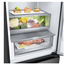Frigider LG GBV7280BEV, Negru, 3 image