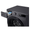 Mașină de spălat LG F4WR510SBM, 10kg, Negru, 5 image