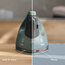 Fier de călcat Electrolux E5SI2-6OG, 2400W, Negru | Verde, 2 image