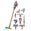 Aspirator Vertical Dyson V12 Detect Slim Absolute, Galben | Nichel, 2 image