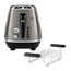 Toaster DeLonghi CTIN2103.TB, Titanium Black