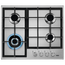 Plită pe gaz AEG HGB64420SM, Oțel inoxidabil