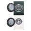 Mașină de spălat cu uscător LG WT1210EGF, 12kg, Verde | Bej, 2 image