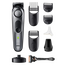 Trimmer pentru bărbați Braun BT7420, Negru | Argintiu