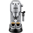 Cafetiera manuala DeLonghi Dedica Pump Espresso, 1300W, Argintiu