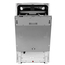 Mașină de spălat vase Hotpoint-Ariston HSIC 3T127 C, Alb, 2 image