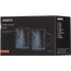 Set cupe Ardesto Shine AR2626GG, 260 ml, 2 bucs, Gri, 2 image
