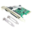 Placă de extensie PCI-Express Gembird PEX-COMLPT-01, Multicolor, 3 image