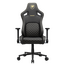 Scaun Gaming Cougar Defensor, Țesătură, PU Piele, Auriu, 3 image
