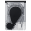 Uscător de rufe Samsung DV90DB8845GBU4, 9kg, Negru, 3 image